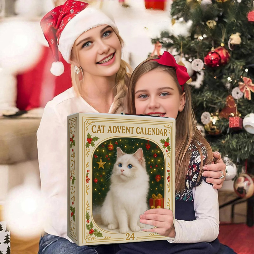 MeowMas | Conto alla rovescia di Natale per Gatti Porta Gioia e Atmosfera Natalizia nella Tua Casa