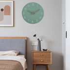 Nork - Orologio da Parete in Legno Minimalista