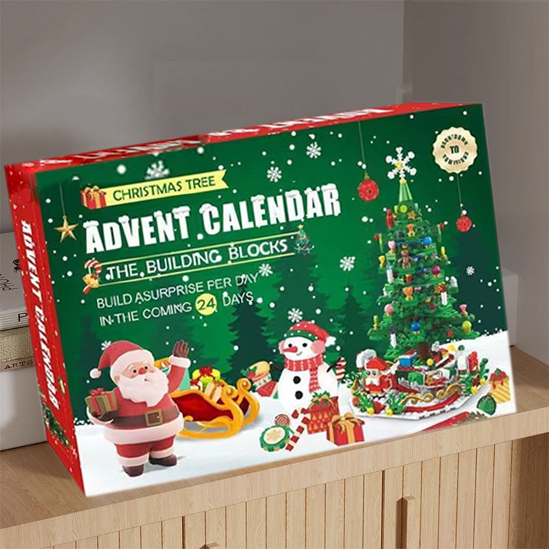 Calendario dell'Avvento Albero di Natale 2026 – Kit Fai-da-te per Decorazioni Natalizie