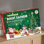 Calendario dell'Avvento Albero di Natale 2026 – Kit Fai-da-te per Decorazioni Natalizie