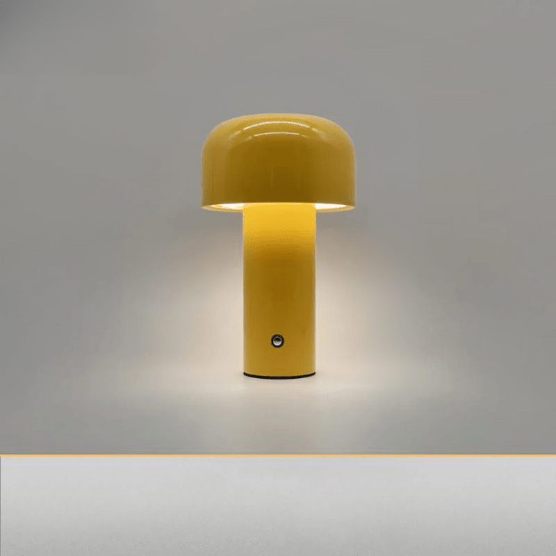 LumiShroom | Lampada da Tavolo Ricaricabile Senza Fili