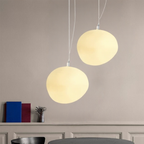Lampada a Sospensione Nordic White Pebble