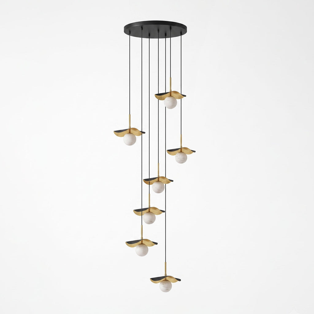 Lampada a sospensione Montera Alabastro