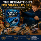 🔥50% di sconto solo per oggi-🦈 Calendario dell'Avvento Shark World 2026
