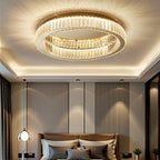 Moderna Creativa Lampada da Soffitto Rotonda in Cristallo