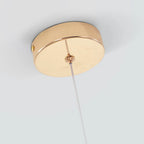 Lampada a Sospensione a Goccia d'Oro
