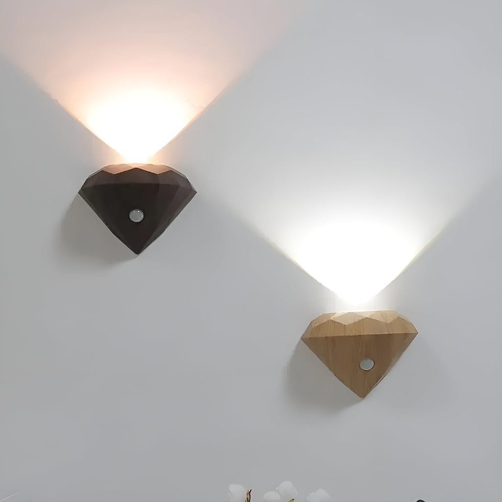 Luce notturna LED con sensore di movimento – Ricaricabile e autoadesiva | Luce soffusa per un'illuminazione amica degli occhi