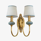 Lampada da Parete Lodge Ceramica&Tessuto&Metallo