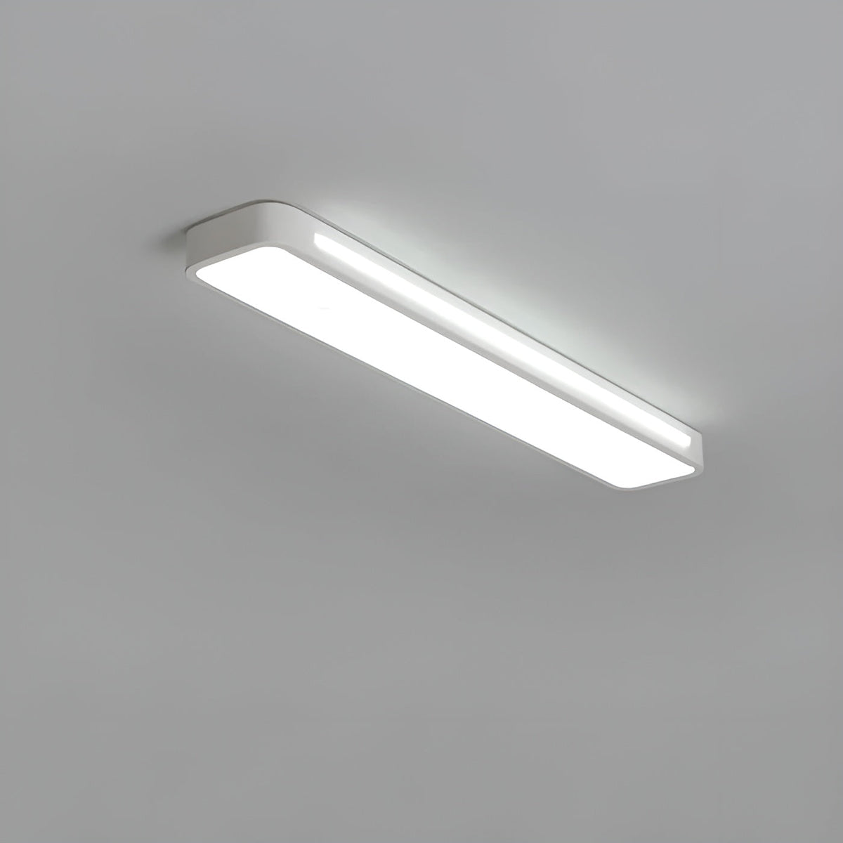 Lampada da soffitto rettangolare – Linee chiare e design moderno | Perfetta per soggiorno e zona pranzo