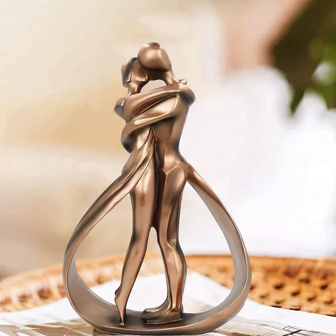 UnityEmbrace - Statua artigianale che simboleggia l'amore eterno