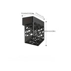 Lampade da esterno solari – | Set da 2/4 pezzi con motivo forato per un'illuminazione d'atmosfera in giardino