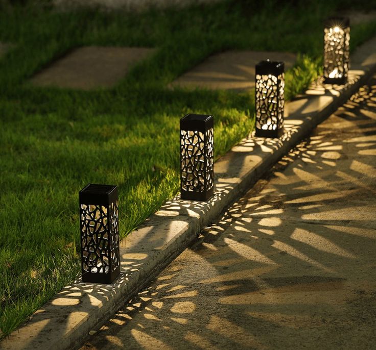OCS - Palo di Illuminazione Solare da Giardino - Lampada Solare Senza Fili
