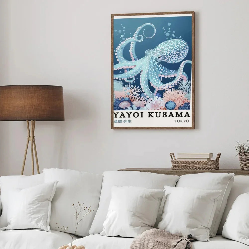 Polpo di Yayoi Kusama