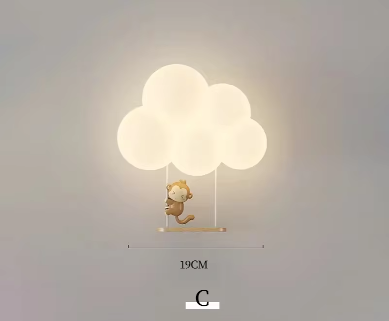 WonderGlow Lampada da Parete a Forma di Animale per Cameretta