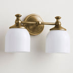 Lampada da Parete in Metallo Contemporanea Elite