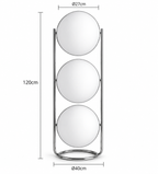 Lampada da Terra Halo Orb – Lampada di Design Moderna con Illuminazione Atmosferica