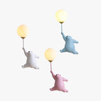 Lampada da Parete Orso Carina Luce a Palloncino Decorativa per Stanza Bambini