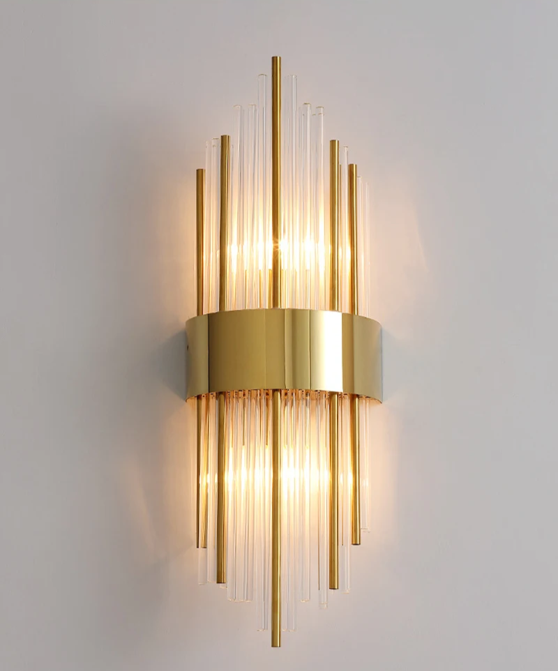 AuriLux Nordic Lampada da Parete in Cristallo