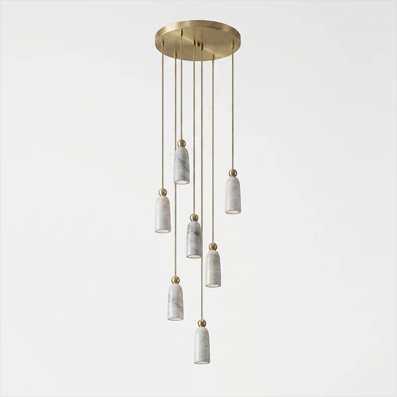 Lampadario in Alabastro Spagnolo