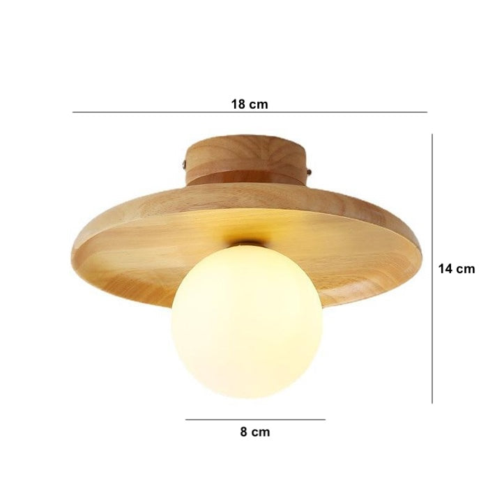 Lampada da soffitto giapponese
