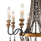 Lampadario Empire a 8 Luci in Stile Candela