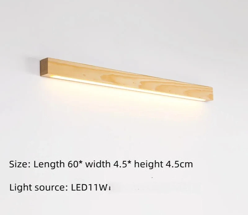 ZenLuma Lampada da Parete in Legno Giapponese