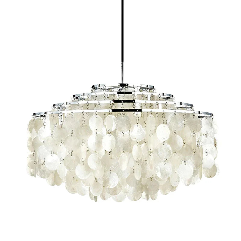 Lampadario Moderno a Forma di Conchiglia
