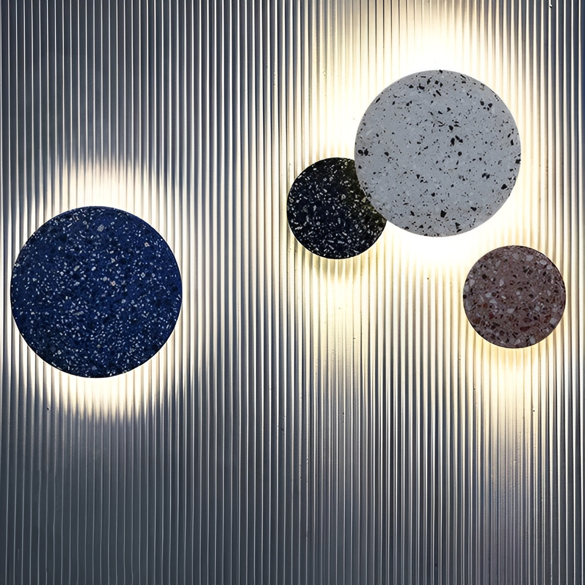 Applique in Terrazzo – Design Scandinavo e Illuminazione Accogliente | Perfetta per il Soggiorno