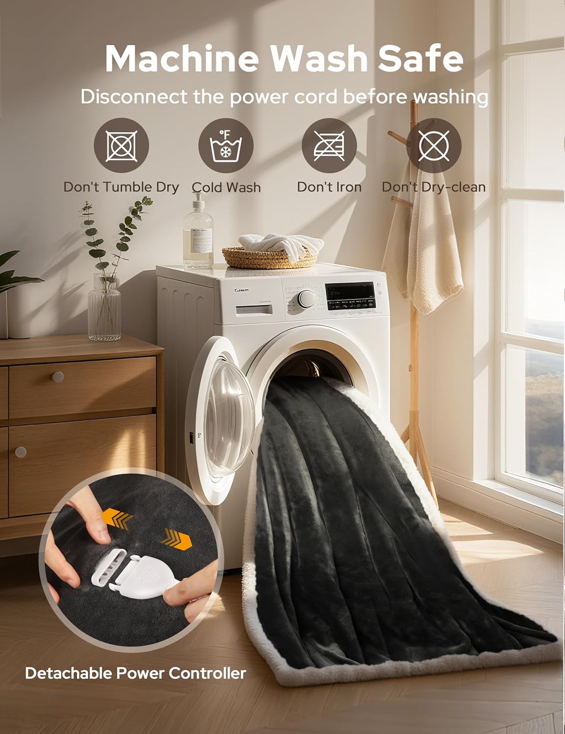 Coperta Elettrica per Tutto il Corpo – Calore e Comfort Immediati