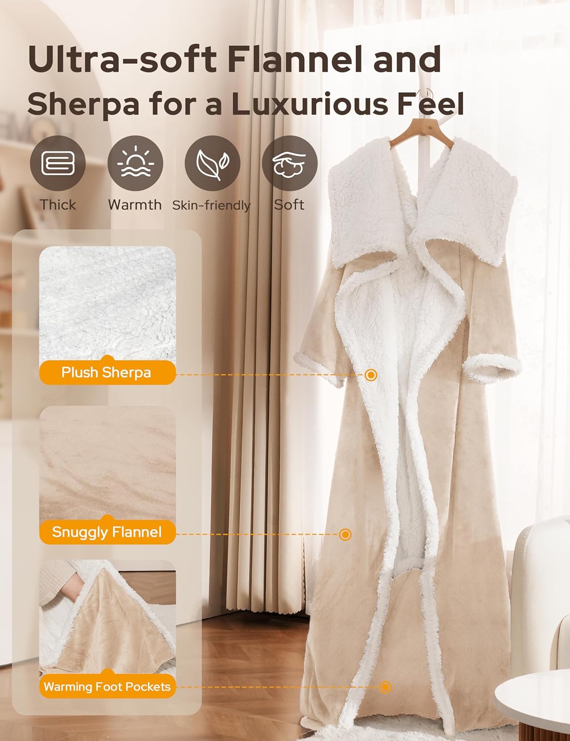 Coperta Elettrica per Tutto il Corpo – Calore e Comfort Immediati