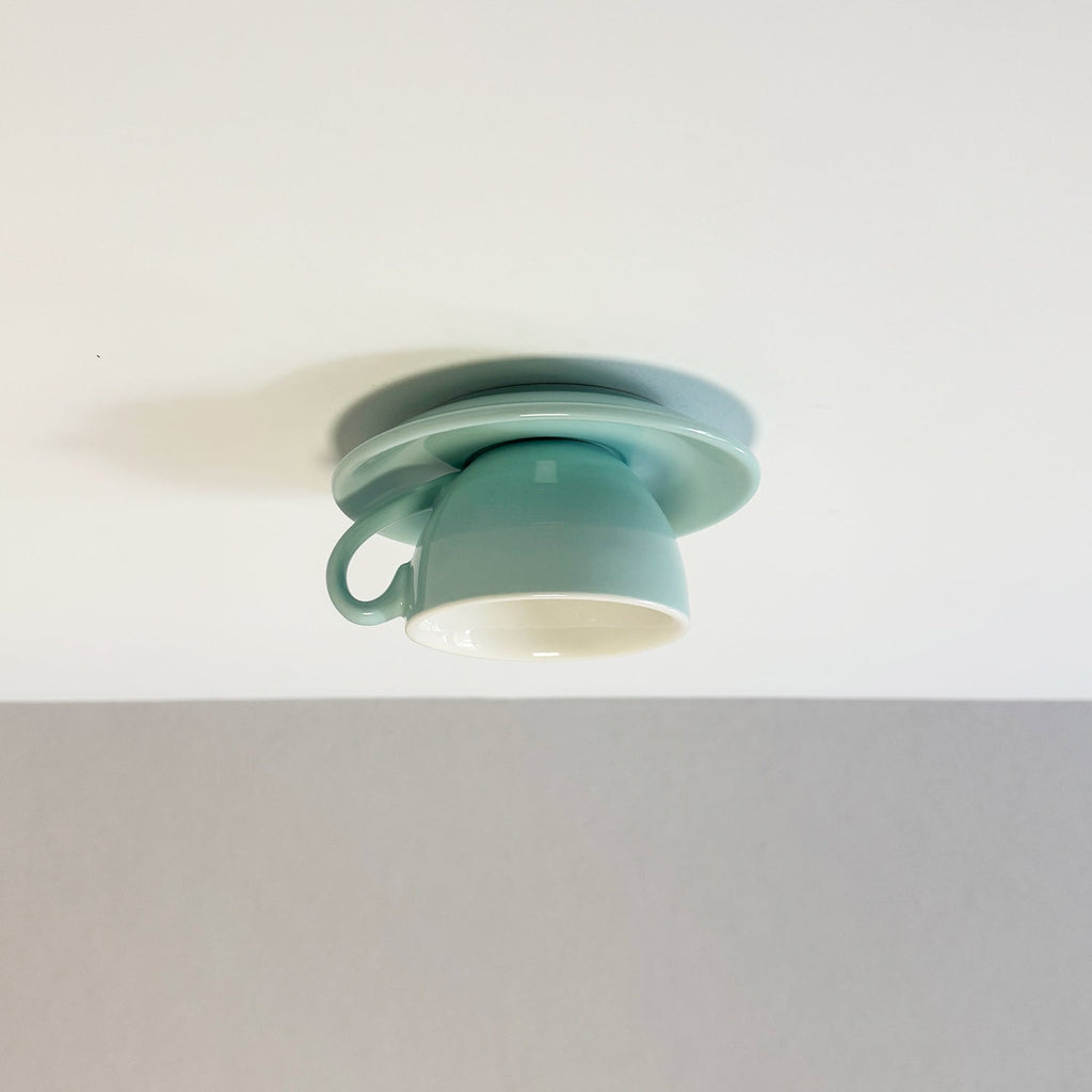 Aria Moderno Tazze da Caffè in Ceramica Illuminazione da Soffitto