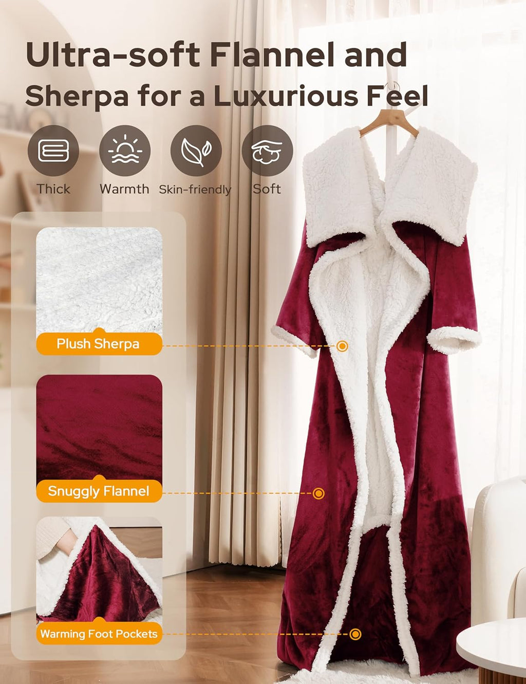 Coperta Elettrica per Tutto il Corpo – Calore e Comfort Immediati