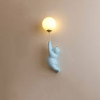 Lampada da Parete a Forma di Orso con Palloncino