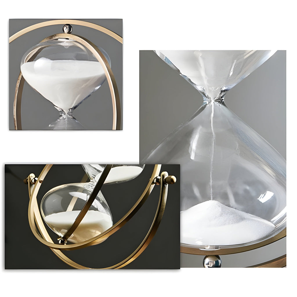 SereniTime - Elegante clessidra con flusso di sabbia rilassante e stile