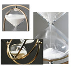 SereniTime - Elegante clessidra con flusso di sabbia rilassante e stile