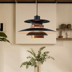 Lampada a sospensione Nordic Wood-Accent