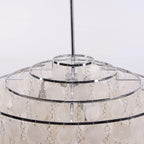 Lampadario Moderno a Forma di Conchiglia