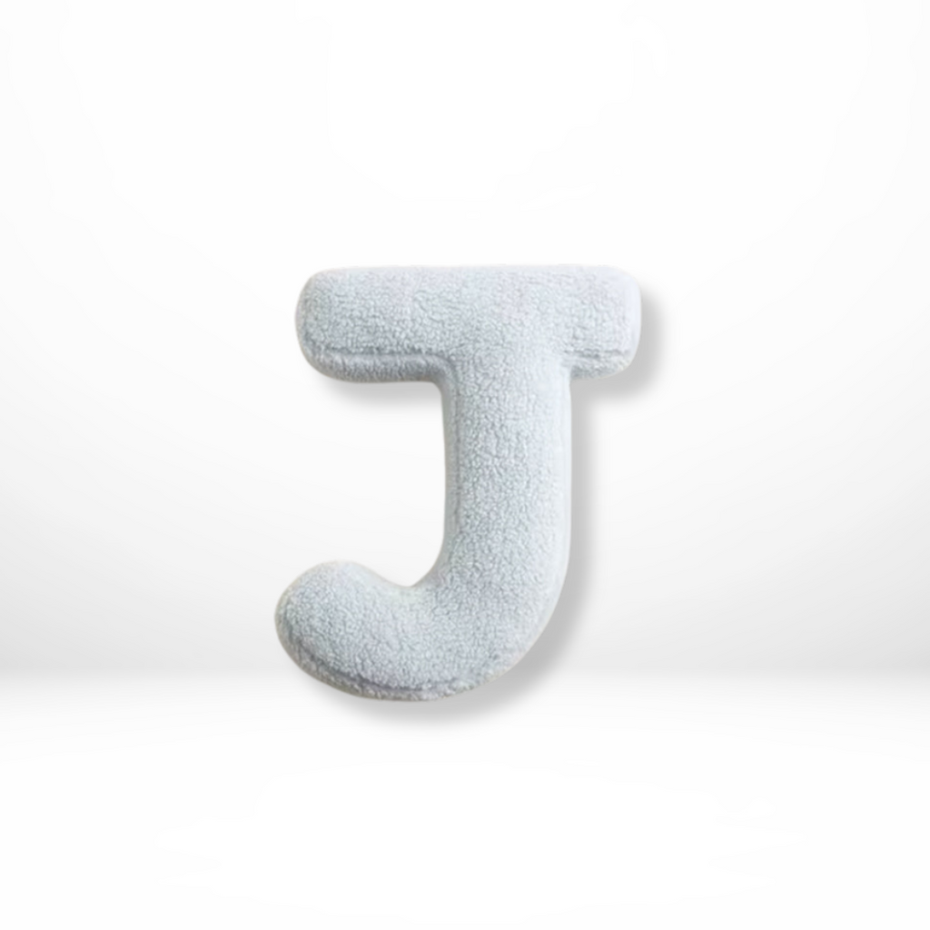 Avenia - Cuscino Decorativo in Velluto con Lettere da A a Z