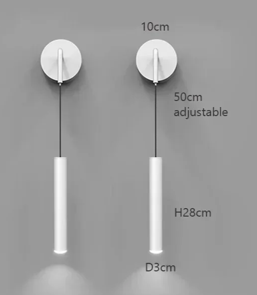 DINDALLED Lampada da Parete LED Moderna