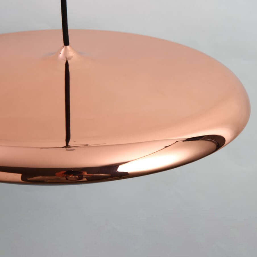 Lampada a Sospensione LED in Metallo Nordic Macaron Flying Saucer
