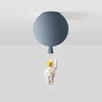 Lampada da soffitto LED Moderna Luna/Astronauti