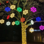 Luce a Led Impermeabile a Fiocco di Neve per Natale