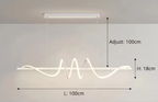 Lampada a sospensione LED dimmerabile moderna