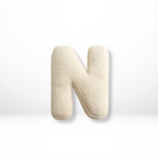 Avenia - Cuscino Decorativo in Velluto con Lettere da A a Z