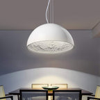 Glarefusion Moderno Creativo Lampadario Semicircolare in Vetro
