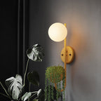 Sfera 1-Luce Scatola di Stoccaggio Vaso da Piante Decorazione Applique Lampade