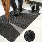 CleanStep – Tappetino d'ingresso elegante con motivo a griglia per un ingresso curato