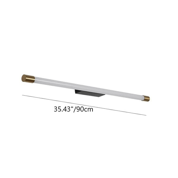 Lampada da parete a LED in alluminio PC con tubo sottile, moderna e minimalista, per il soggiorno