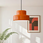 Lampada a Sospensione Arancione Modern Vintage Bauhaus