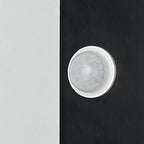 Applique a parete moderna semplice quadrata con sensore di corpo LED